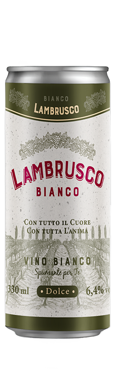 LAMBRUSCO BIANCO 330 мл.